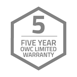 OWC 5 year limited warranty