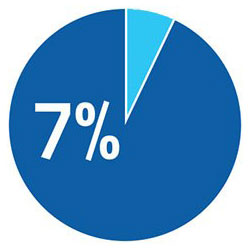 7 percent icon