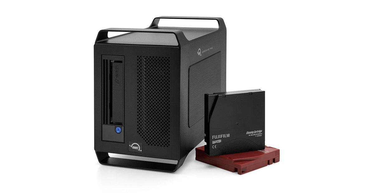 MacBook本体 PC Archives OWC Archive Pro Thunderbolt Tape Storage/Archiving Solution | OWC Asia