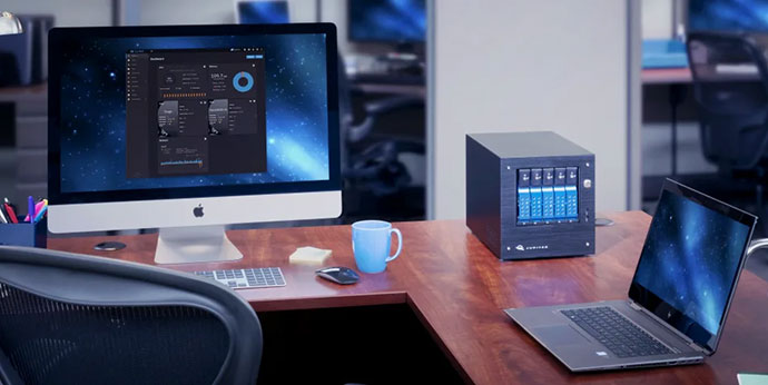 owc jupiter mini desktop workspace