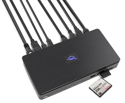 owc thunderbolt 3 pro dock above cable