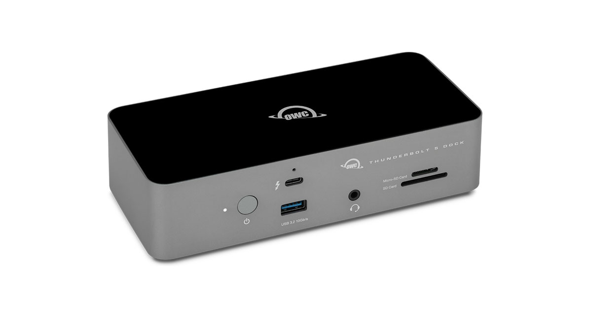 OWCサンダーボルトドッグ OWC Thunderbolt Go Dock: Optimized for Thunderbolt Share