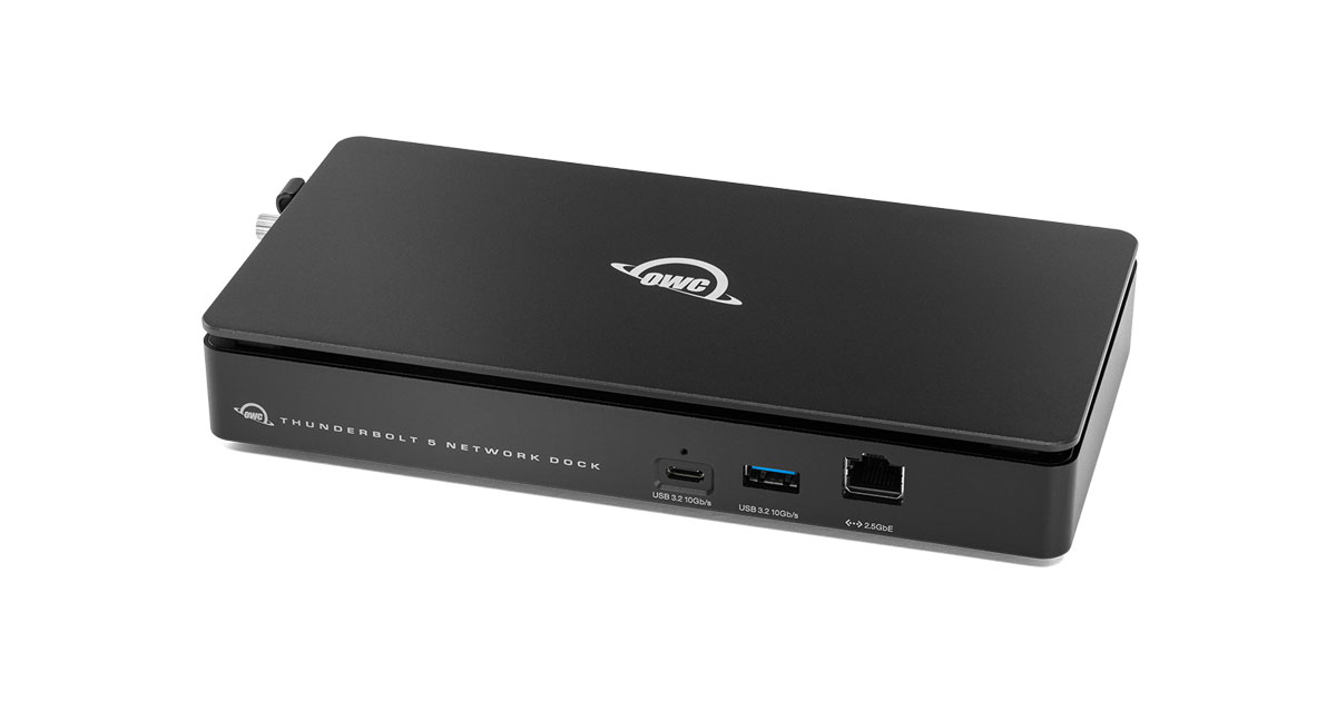 【最終値下げ】OWC Thunderbolt 5 Dock owc-thunderbolt-5-dual-10gbe-