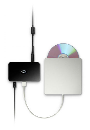 owc thunderbolt hub with superdrive